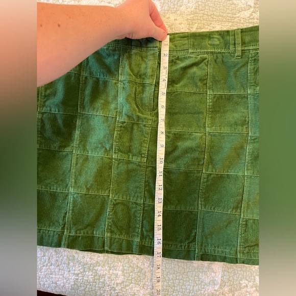 Ann Taylor Loft Corduroy Patchwork Skirt - Picture 3 of 4